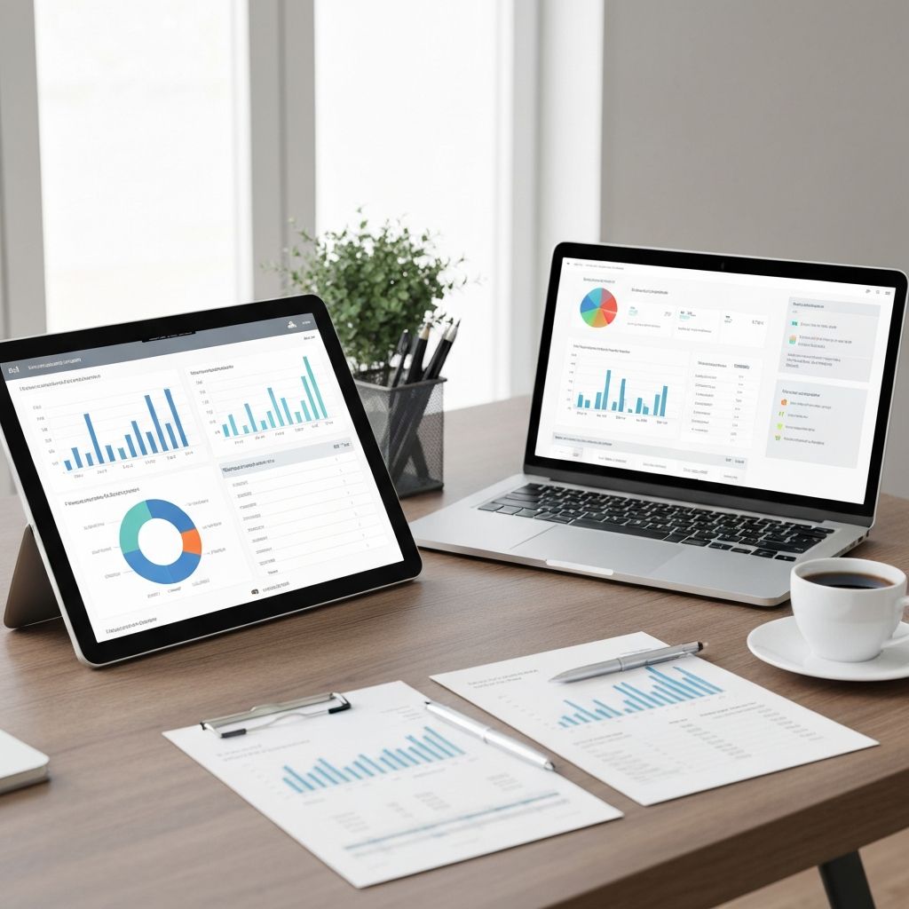 Dashboard financiero y reportes